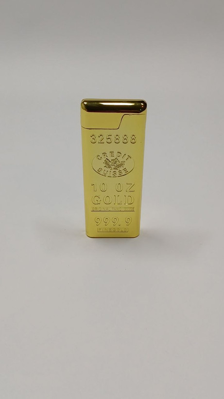 فندک گازی طرح شمش طلا
